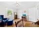 Bedroom featuring natural light, a ceiling fan, and an adjacent closet providing storage at 300 Scotland Dr, Kings Mountain, NC 28086