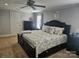 Bedroom with a ceiling fan and natural light at 3100 Wallace Rd, Midland, NC 28107