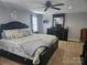 Spacious bedroom with a ceiling fan and ample natural light at 3100 Wallace Rd, Midland, NC 28107