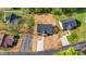 An aerial view of a home with a new roof and freshly poured driveway, surrounded by a large yard at 3315 15Th Sw Ave, Hickory, NC 28602