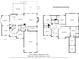 Detailed floor plan showcasing the layout of the home, including room dimensions at 3546 Weddington Oaks Dr, Weddington, NC 28104