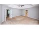 Spacious main bedroom featuring tray ceilings with a bathroom and walk-in closet at 3546 Weddington Oaks Dr, Weddington, NC 28104