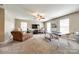 Spacious game room featuring a ping pong table, chair, and a TV for entertainment at 4704 Amberside Dr, Rock Hill, SC 29732