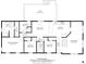 Detailed floor plan showcasing the layout of the house with dimensions for each room at 4815 Rifle Range Rd, Conover, NC 28613