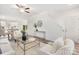 Bright living room with modern finishes, neutral colors, and an open floor plan at 601 Westway Dr, Gastonia, NC 28054