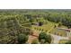 Aerial view of an estate surrounded by lush trees and a large lot at 6325 Yount Dr, Salisbury, NC 28147