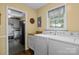 Clean laundry area with new appliances and storage that leads to the kitchen at 6325 Yount Dr, Salisbury, NC 28147
