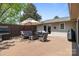 Outdoor patio offers comfortable seating and space for entertaining at 6325 Yount Dr, Salisbury, NC 28147