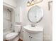 Bathroom featuring modern white fixtures, a toilet, and a shower-tub combination at 652 Camrose Ne Cir, Concord, NC 28025