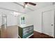 Open kitchen with an island and sliding door in dining area at 6558 Covecreek Dr, Charlotte, NC 28215