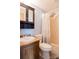 Bathroom features a single sink with a cabinet and a shower-tub combination at 7041 Kays Dr, York, SC 29745