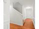 Bright foyer with hardwood floors and staircase to the upper level at 8120 Calistoga Ln, Waxhaw, NC 28173