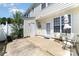 The outdoor patio area features a white fence and a small patio table at 827 Gentlewinds Ct, Fort Mill, SC 29708