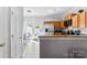 Cozy kitchen with stainless appliances, granite counters, and adjacent dining area at 8814 Gerren Ct, Charlotte, NC 28217