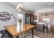 Eat-in kitchen with stainless appliances, modern table, and lots of light at 135 Westerwood Dr, Rock Hill, SC 29732