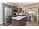Contemporary kitchen featuring stainless appliances, modern cabinets, and a center island with white countertop at 135 Westerwood Dr, Rock Hill, SC 29732
