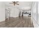 Spacious living room and kitchen combo with modern design and great lighting at 2022 Mcdonald Dr, Stanfield, NC 28163