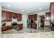 Well-equipped kitchen with stainless steel appliances, granite countertops, and plenty of cabinet space at 219 Pleasant Grove Ln, Mooresville, NC 28115