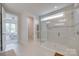 Bright bathroom featuring a large glass shower with tile and ensuite bathroom at 3029 Trace Meadow Ct, York, SC 29745