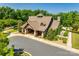 Charming community clubhouse with manicured landscaping at 3029 Trace Meadow Ct, York, SC 29745