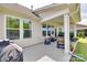 Covered patio featuring stylish seating and an outdoor grill at 3029 Trace Meadow Ct, York, SC 29745