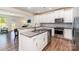 The kitchen features stainless steel appliances at 314 Embers Ln, Clover, SC 29710
