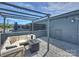 Inviting rooftop deck with a comfortable seating area, string lights, and a modern fire pit, perfect for outdoor entertaining at 520 Sedgefield Park Dr, Charlotte, NC 28203