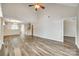 Expansive living space featuring new flooring and a soaring ceiling at 5206 Fire Water Ln, Fort Mill, SC 29707