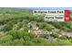 This aerial view highlights proximity to McAlpine Creek Park and Harris Teeter from 8326 Ramath Dr at 8326 Ramath Dr, Charlotte, NC 28211