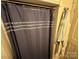 Bathroom featuring gray shower curtain and decorative towels at 127 Hummingbird Cir, New London, NC 28127