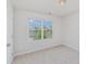 This bright bedroom has a big window that brings in great natural light and beautiful views at 1552 Trentwood Dr, Fort Mill, SC 29715