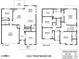 Detailed floor plan of 1552 TRENTWOOD DR showing layout of rooms, dimensions and heated living space at 1552 Trentwood Dr, Fort Mill, SC 29715