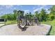 Community playground with play structures, a slide, and plenty of room for to play at 1552 Trentwood Dr, Fort Mill, SC 29715