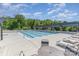 Relaxing pool with shade cover and plenty of seating for a fun filled day of relaxation at 1552 Trentwood Dr, Fort Mill, SC 29715