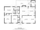 Detailed floor plan showcasing the layout of the home, including room dimensions and connections at 2100 Stonewood Dr, Charlotte, NC 28210