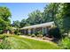 Charming single-story home with manicured front lawn and inviting curb appeal at 2100 Stonewood Dr, Charlotte, NC 28210