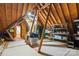 Spacious attic offers ample storage space and potential for future expansion with its sturdy structure at 3420 Maryhurst Ln, Charlotte, NC 28226