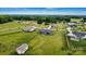 Scenic aerial view of home in a lush, green neighborhood at 3615 Kimber Ln, Sherrills Ford, NC 28673
