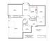 First-floor floor plan featuring kitchen, dining, living, and garage at 10319 Remembrance Trl, Huntersville, NC 28078