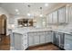 Bright kitchen featuring stainless steel appliances, granite counters, and pendant lighting at 10319 Remembrance Trl, Huntersville, NC 28078