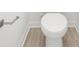 Close up of toilet and floor at 111 Stonewater Dr # 25, Red Cross, NC 28129