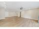 Bright living room showcasing neutral tones, hardwood floors, and ample natural light, creating a serene, spacious environment at 1323 Queens Rd # 420, Charlotte, NC 28207