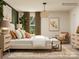 This cozy bedroom features a seating area, stylish decorations, and plants for an organic feel at 2112 Columbidae Ln, Gastonia, NC 28052