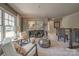 Comfortable loft area features stylish furnishings and plenty of natural light at 247 Tackle Box Dr, Troutman, NC 28166