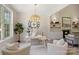 Bright and airy office space with modern decor, a stylish desk, and comfortable seating, perfect for working at 2544 Barrington Ct, Rock Hill, SC 29732