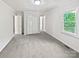 Spacious bedroom with large closets and a bright window at 269 Bud Black Rd, Crouse, NC 28033
