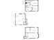 Floor plan showcasing the layout of all three floors including the bedrooms, kitchen and living spaces at 269 Bud Black Rd, Crouse, NC 28033