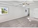 Neutral Living room with carpet, ceiling fan, and two windows at 269 Bud Black Rd, Crouse, NC 28033