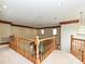 Spacious loft area with natural light and detailed wooden trim at 3231 Karen Ln, Monroe, NC 28110