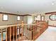 View of the loft space highlighting the staircase and unique architectural details at 3231 Karen Ln, Monroe, NC 28110